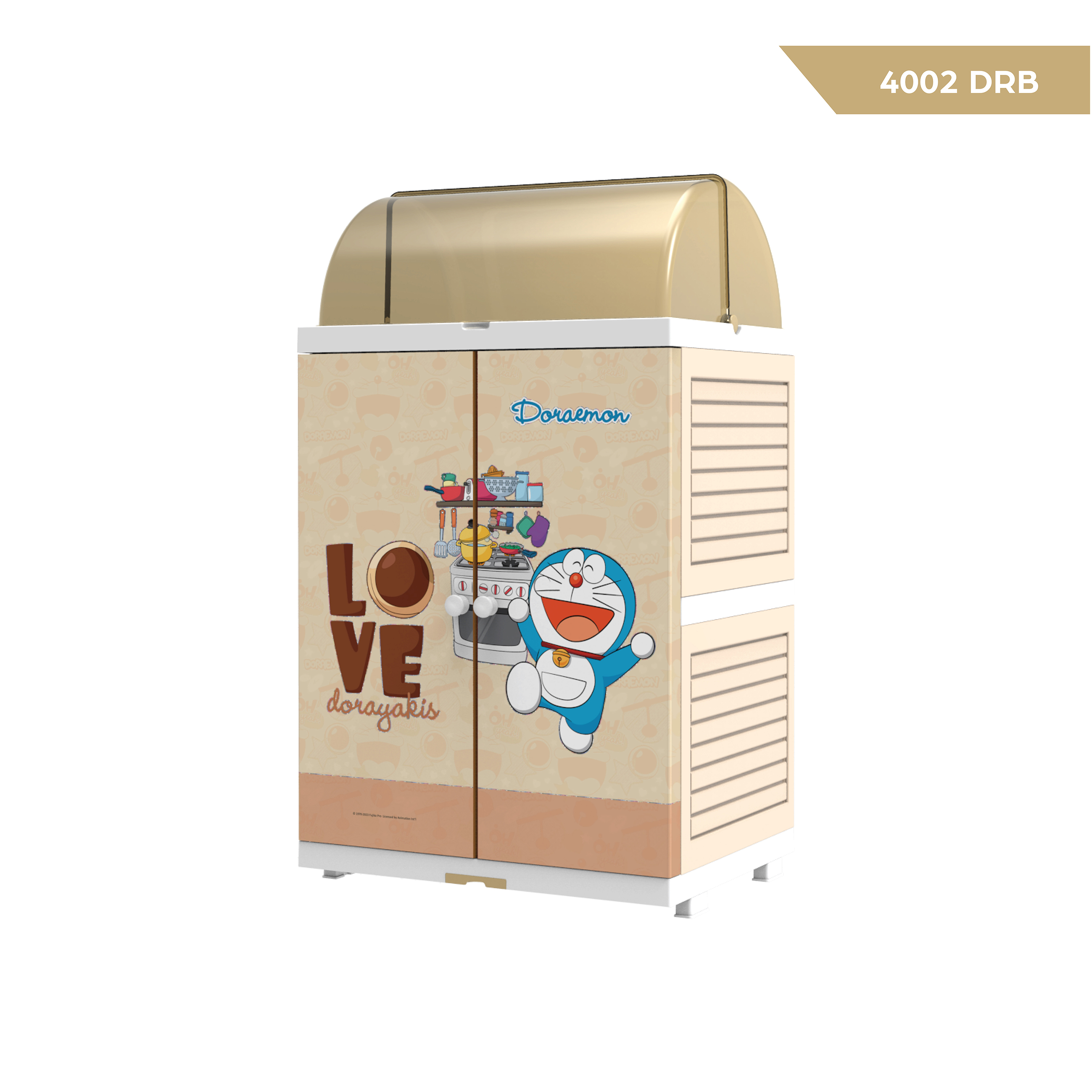 Mini Dish Rack Doraemon 3 Susun